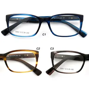 Montura de gafas ópticas de acetato, accesorio que puede combinar con lentes de bloqueo de luz azul, venta al por mayor de china