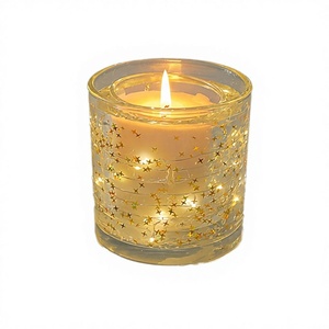 Décoration d'intérieur, bougies d'aromathérapie, bougies en gel de luxe, logo personnalisé, bougies lumineuses à <span class=keywords><strong>LED</strong></span> - Product Image 6