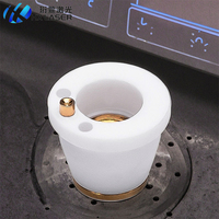 Support de buse en céramique HXLASER D13 M5 pour machines de découpe laser Precitec, pièces d'équipement, anneau de protection contre les collisions en céramique