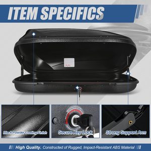 Free sample Podofo Customizable Waterproof 15 Cubic Feet Heavy Duty Traps <b>Car</b> Top Luggage Rooftop Cargo Carrier <b>Bag</b> - Product Image 2