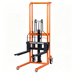 Chariot élévateur manuel hydraulique 1 tonne à levage élevé, transpalette à fourches réglables pour entrepôt, certifié CE, kit professionnel, nouveauté, offre spéciale - Product Image 1