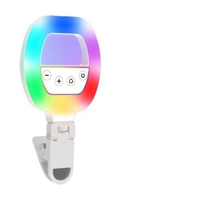 Lampe de remplissage LED W60RGB à température de couleur réglable pour selfie, photographie en direct, vidéo extérieure, lumière de poche RGB portable - Product Image 5