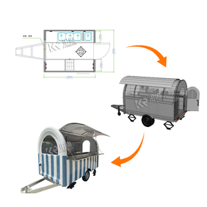 Remolque de <span class=keywords><strong>Comida</strong></span> en Venta, Modelo 2026, para Venta Ambulante de Aperitivos y <span class=keywords><strong>Comida</strong></span> Rápida con Equipamiento de Cocina - Product Image 6