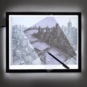 Mesa de Dibujo con Luz LED, Ajustable, Portátil, USB, para Plantillas y Dibujo - Product Image 3