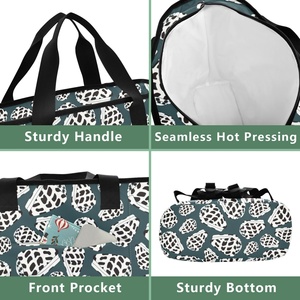Outdoor Hawaiian Shell Design Polyester <b>Cooler</b> Tote Insulated Waterproof Thermal <b>Cooler</b> Bag Custom Delivery <b>Backpack</b> with Handle - Product Image 5