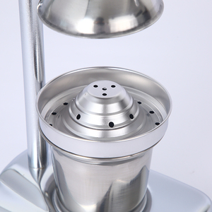 Presse-agrumes manuel portable en acier inoxydable pour jus d'orange pressé à froid - Product Image 4