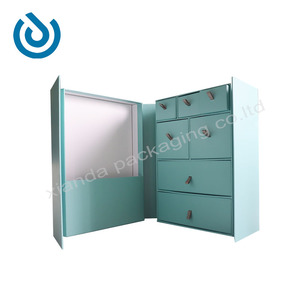 Contenitore neonatale Keepsake 2024 biodegradabile vendita calda prezzo di fabbrica di lusso scatole regalo calendario per la memoria del bambino abbigliamento - Product Image 3