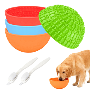 Nuevo Plato para Perros Antiasfixia, Plato de Alimentación Lenta, Personalizable con Logotipo, Silicona Duradera, Fácil de Limpiar - Product Image 1