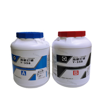 Adhésif époxy bicomposant Cemedine Y-358 pour assemblage de haut-parleurs - 5 kg/pièce