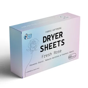 Supplier Free Sample Laundry Detergent Sheets Best Selling Fragrant Fabric Softener Sheet Dryer Sheets