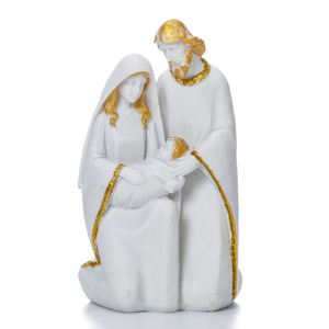 Figuritas de la Santa Familia para decoración de comunión, estatua de Natividad para bautismo, Jesús, Marvel, bebé - Product Image 5