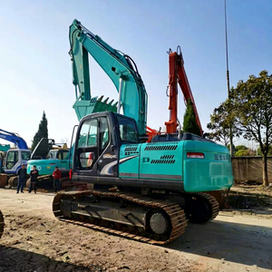 Excavadora de cadenas Yanmar de 20t usada Kobelco SK200 de alta calidad, excedente de Japón, con certificación CE y sistema hidráulico auxiliar completo de alto rendimiento. - Product Image 1