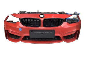 Sistemas de carrocería para automóviles Parachoques delantero universal con radiador para <span class=keywords><strong>BMW</strong></span> M3 F80 M4 F82 F83 El automóvil incluye recortes de luz antiniebla Condición usada - Product Image 3
