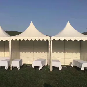 テントアルミ合金耐久性クリアルーフPVC大型高級パーティー結婚式商業パゴダ