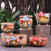 Maceta de cerámica para flores, decoración del hogar, maceta para plantas suculentas