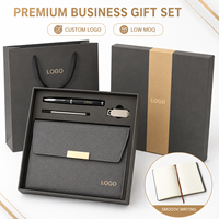 Ensemble de carnet en cuir A5 personnalisé avec stylo, nouvelles idées pour cadeaux d'affaires, idée de cadeau d'entreprise, ensemble de cadeaux promotionnels d'entreprise