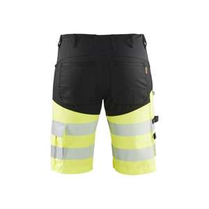 BLAKLADER - 154118119933C48 <b>Hi</b>-<b>Vis</b> <b>shorts</b> stretch Black/Yellow - EAN 7330509692134 <b>HI</b>-<b>VIS</b> WORKWEAR - Product Image 2