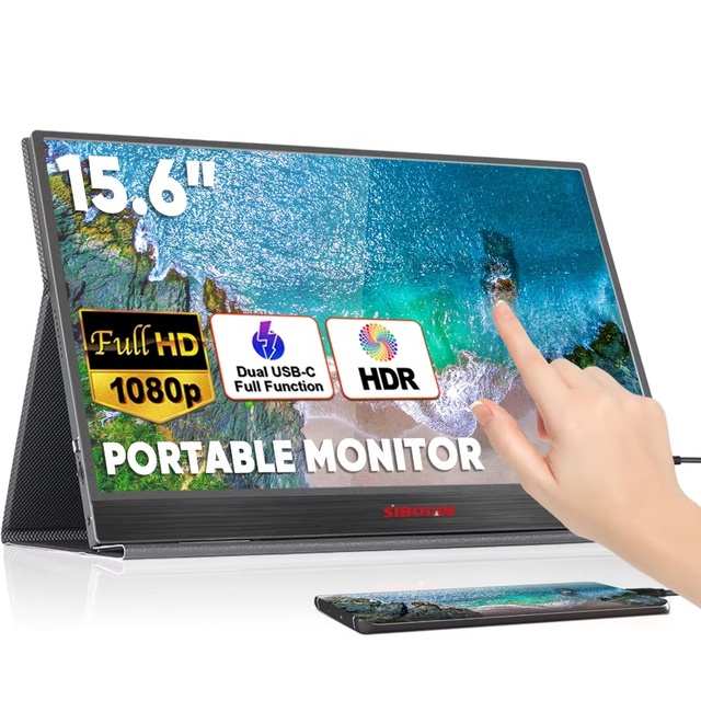 15.6 Inch Lcd Mini Multi Multiple Portatil Screen Extender Extension for Laptop With Stand Mobile Display Portable Monitor