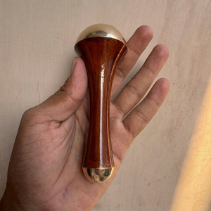 Natural Wooden Kansa <b>Massage</b> Wand Modern Design Handmade Home Decor for Facial & Body Care Living Room Wellness Healing Spa - Product Image 1