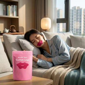 Elastischer Dehnbarer Lippenkorrektor zur Reduzierung von Schnarchproblemen, Hilft Benutzern, Schnell in Tiefen Schlaf zu Fallengehen, Mundklebeband - Product Image 1