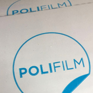 PE Laser-Cutting Protective Film High-Viscosity Edge-Free Black White Gray