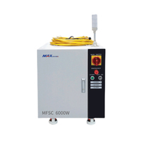 Source laser à fibre 3000W 4000W 6000W 8000W 10000W 12000W MAX Raycus IPG Prix usine professionnel Chine