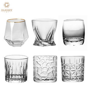 Cristalería de cristal transparente Vaso de <span class=keywords><strong>roca</strong></span> Vaso de whisky Vasos de whisky Bar Cristalería Vodka Cerveza Bourbon Scotches Glass - Product Image 1