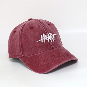 High Quality Wholesale Custom Embroidery Logo Old School Casual Retro Unstructured 6 Panel Washed Cotton Baseball Caps Dad Hats - Product Image 3