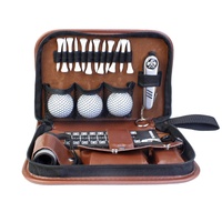 Kit d'outils de golf multifonctionnel, ensemble d'accessoires pour sac de golf, grande capacité, ensemble cadeau pour la pratique
