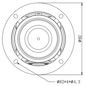 High Quality Portable Full Range Line Array Ferrite Ring Loudspeaker 77mm 3 Inch <strong>Mini</strong> <strong>Dj</strong> <strong>Speaker</strong> <strong>System</strong> - Product Image 3