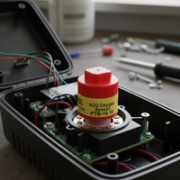 Capteur d'oxygène Original City Technology AO2 AA428-210 PTB-18.10, cellule O2 neuve et authentique pour analyseurs de gaz d'échappement de véhicules