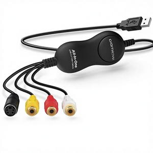 Tarjeta Capturadora de Video USB 2.0, Dispositivo de Captura de Video, Convertidor de VHS VCR TV a DVD para Mac OS X Windows 7 8 10 PC, Transferencia Digital - Product Image 1