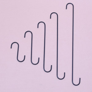 <span class=keywords><strong>Mini</strong></span> Nhỏ Xoắn 90 Độ Phẳng Mạ Kẽm Thép Kim Loại Nhôm Treo S Hình Dạng Thép Không Gỉ S Móc - Product Image 6