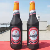 Logo personnalisé Bouteilles de Bière Gonflables Publicité Canette de Bière Gonflable Géante pour la Publicité