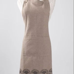 Delantales de Algodón Egipcio Premium, Ligeros y Cómodos, en Existencia con Tiempo de Entrega de Muestra de 7 Días para Limpieza de Cocina y Repostería - Product Image 1