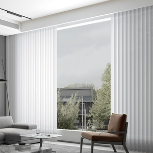 ستائر حلم بيضاء ستائر عمودية ستائر كهربائية آلية - Product Image 5