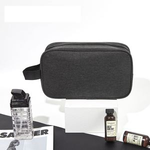 Pochette de toilette personnalisée avec logo, fermeture éclair, sac de soins personnels, trousse de toilette de voyage pour cadeaux d'événements - Product Image 2