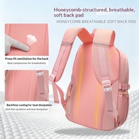 Sac à dos scolaire japonais pour filles, style girly, plusieurs poches, design multifonctionnel, grande capacité (20-35L), Oxford, pour étudiants