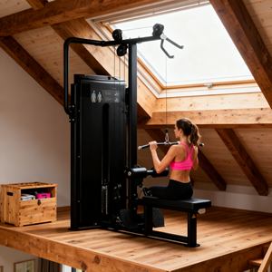 Machine à traction latérale et à rangée <span class=keywords><strong>basse</strong></span> avec support OEM, logo et couleur personnalisés, équipement de fitness commercial pour salles de sport - Product Image 5