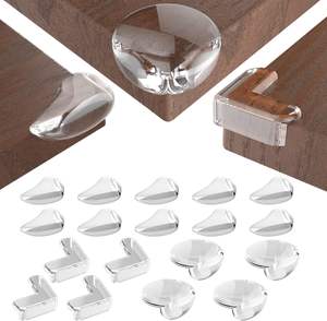 واقي زاوية مضاد للطفل حاجب أثاث وسادة مضادة للطفل واقي لأطراف الأثاث الحادة وحواف الطاولة - Product Image 6