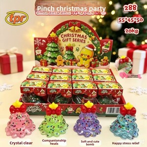 GREENSEED Bestseller Christmas Tree <b>Squishy</b> Rubber Stress-Relief Toy Delicate Holiday Gift Box Packaging Ultimate Ages 14+ - Product Image 4