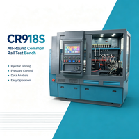 Banco de Pruebas Common Rail CR918S Completo para Inyectores y Bombas Diésel con Funciones de Prueba Completas