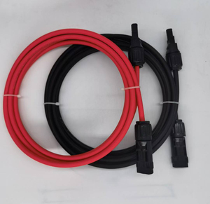 Câble d'extension solaire 4mm² 6mm² 10mm² Connecteur MC4 Câble PV 1000V 1500V CC Certifié TUV Cuivre étamé Gaine XLPE/XLPO OEM - Product Image 5