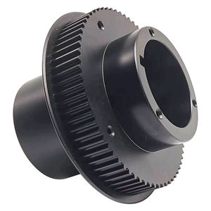 รอกสายพานไทม์มิ่งพลาสติกไนลอนของแท้จากโรงงาน S2M S3M htd 3ม. 5ม. 8ม. AT5 GT2 S8M T5 Gt5 T10อะลูมิเนียม - Product Image 6