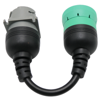 Câble adaptateur de diagnostic 9 broches robuste pour la conversion de communication et le service moteur, compatible Cummins
