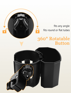 ที่วางโทรศัพท์ในรถแบบ2-in-1ที่ใส่ถ้วยซิลิโคนไร้สาร BPA พร้อมการไหลที่แปรปรวนสำหรับรถเข็นนมแบบพกพารถเข็นเด็กอายุ0-12เดือนพิมพ์ลาย - Product Image 3