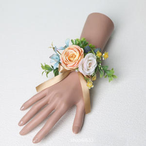 <span class=keywords><strong>2</strong></span> браслета из искусственного атласа и ткани - Product Image 4