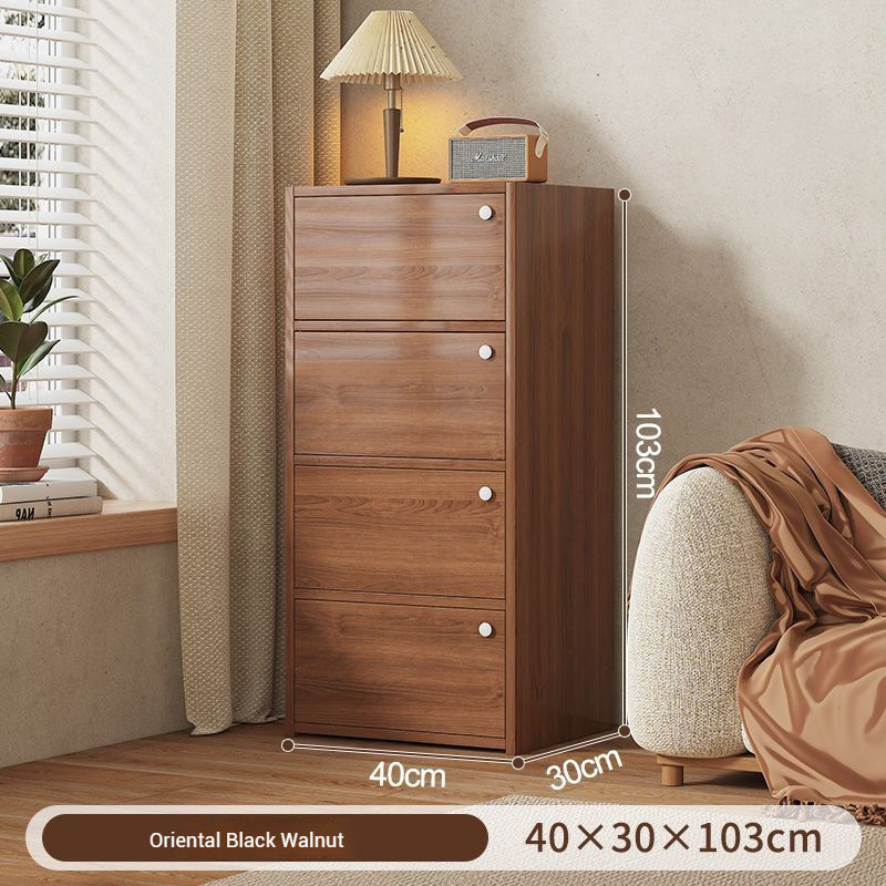Walnut color 40 * 30 * 103cm