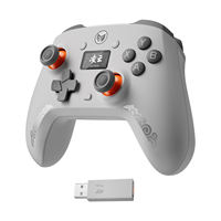 Manette de jeu sans fil Mojhon Aether C6 pour Nintendo Switch / PC, manette de jeu pour téléphone portable avec joystick à effet Hall