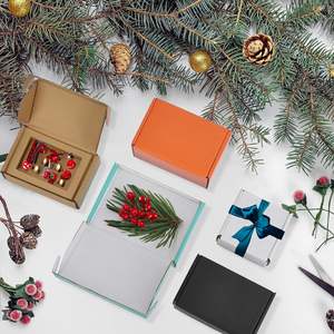 Caja de envío de cartón corrugado de dureza fuerte al por mayor caja de correo de cartón impresa personalizada con logotipo - Product Image 6